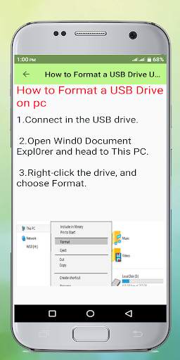 USB Drive Format and Repair guide screenshot 7