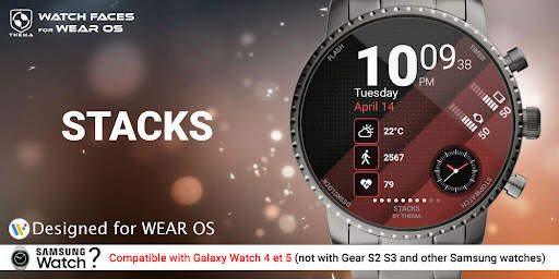 Stacks Watch Face screenshot 1