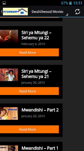 Swahili Bongo Movies screenshot 1