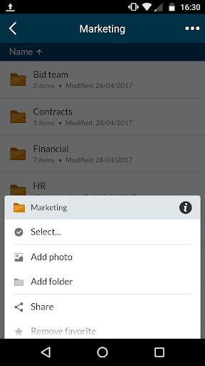 OpenText Content Server Mobile screenshot 4