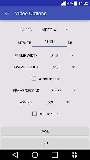 Video Converter ARMv8 Codec screenshot 4