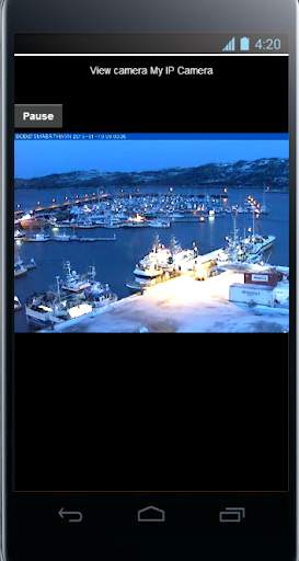 Web/IP Camera client screenshot 1