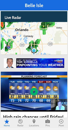 News 6 Pinpoint Weather screenshot 3