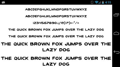 Clean Fonts Message Maker screenshot 1