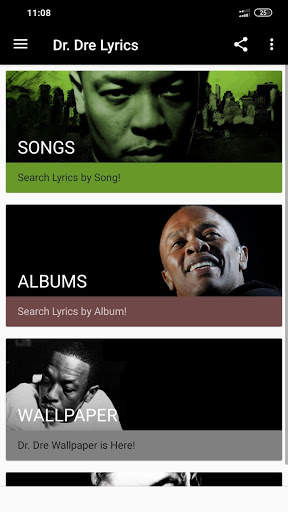 Dr. Dre Lyrics screenshot 2