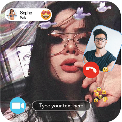 Sexy girls live video call icon