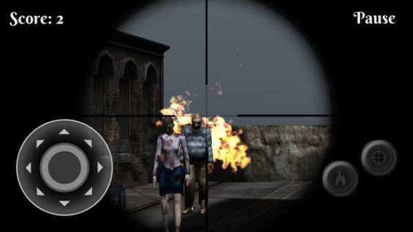 Sniper 3D Assassin Shooter : zombie characters screenshot 4