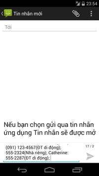 Chia sẻ Danh bạ-Contact Sharer screenshot 5