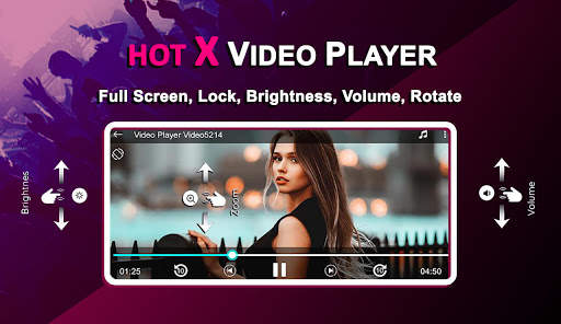 HOT X Video Player : All Format HD Videos 2021 screenshot 1