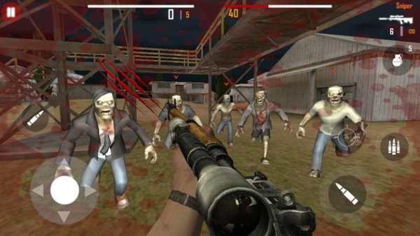 Zombie Robot War Fighting FPS Shooting Game screenshot 1