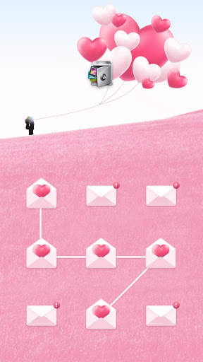 AppLock Live Theme Kiss – Paid Theme screenshot 1