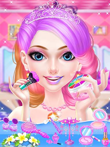 Rosas prinsesa-makeover laro screenshot 2