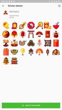 Whatsapp Sticker Chinese New Year 2019 screenshot 2