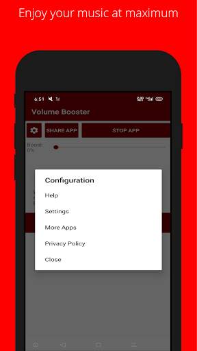 Volume Booster-Sound booster for android screenshot 3