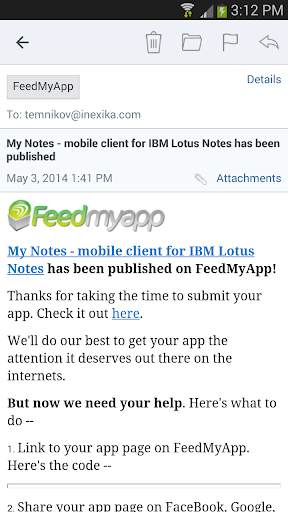 My Notes screenshot 4