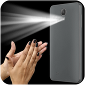 Flash Light on Clap icon