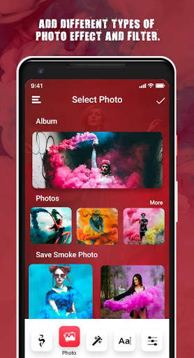 Smoke Photo Effect - Smoke Effect Editor screenshot 4
