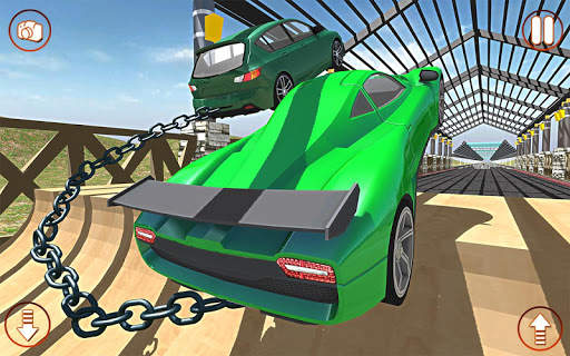 Extreme Chained Car Driving Simulator : 2019 Games screenshot 5