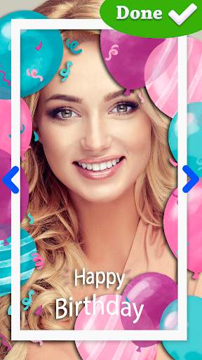 Happy Birthday Frame For Pictures Photo Editor 5 تصوير الشاشة