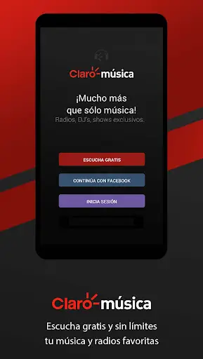 Claro música screenshot 1