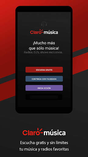 Claro música screenshot 1