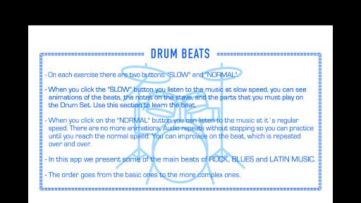 Drum Set Rhythms स्क्रीनशॉट 2