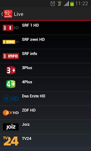 Quickline Mobil-TV (old) скриншот 1