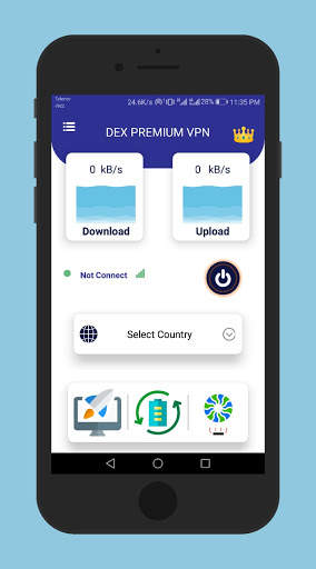 DEX VPN - Free, Fast & Secure Unlimited Proxy screenshot 4