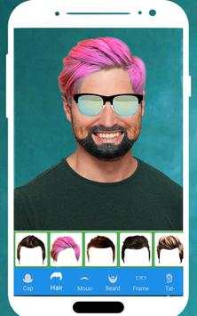 Beard Man Photo Editor -Tattoos & Hairstyle screenshot 5