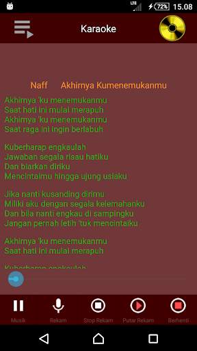 Karaoke Pop Indonesia Offline screenshot 3