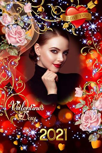 Valentine Photo Frame 2021 - Love Photo Frames screenshot 2