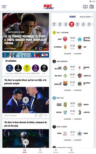 RMC Sport News - Actu Foot et Sport en direct screenshot 9