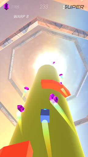 Warp and Roll: Offline space running game screenshot 6