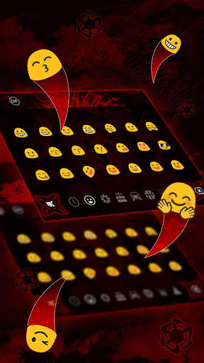 Ravishing Sharingon Keyboard Theme स्क्रीनशॉट 3