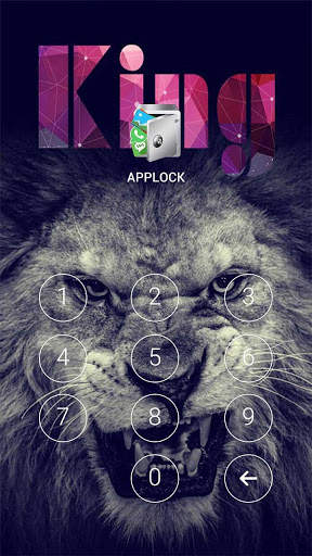 AppLock Theme Lion King скриншот 2