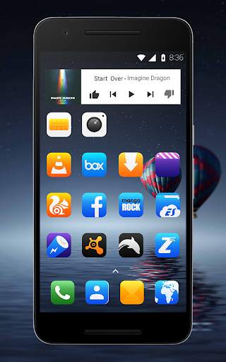 Ouros Android Icon Pack for Android Launchers скриншот 2