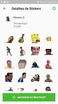Memes sitckers for WhatsApp - WAStickerApps screenshot 5