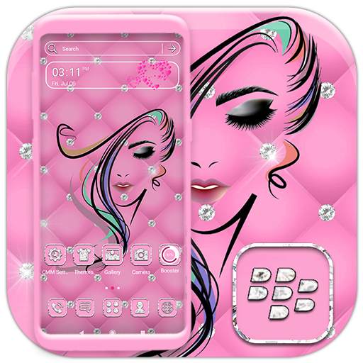 Girly Pink Launcher Theme 1.2