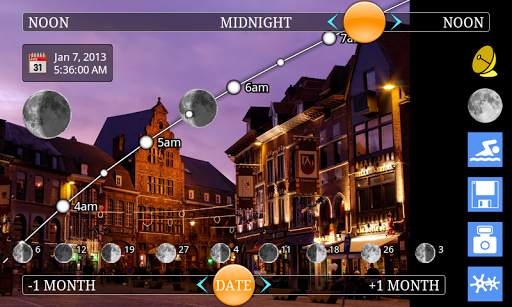 MoonTrajectory.net screenshot 2