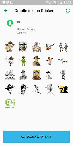 Stickers Scouts - WhatsApp - WAStickerApps screenshot 6