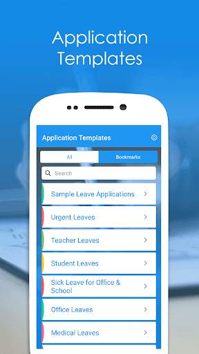 Leave Letters and Applications screenshot 1