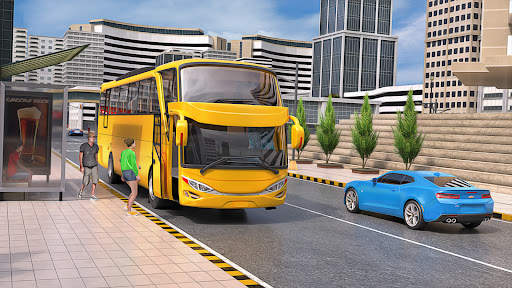 Coach Bus Game Simulator 3D screenshot 1