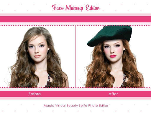 Face Makeup Editor - Selfie Makeover Photo Camera screenshot 1