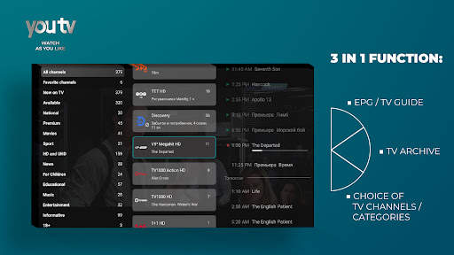 youtv — TV channels and films screenshot 5