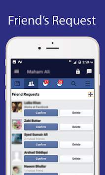 Lite App For Facebook - Security Lock screenshot 5