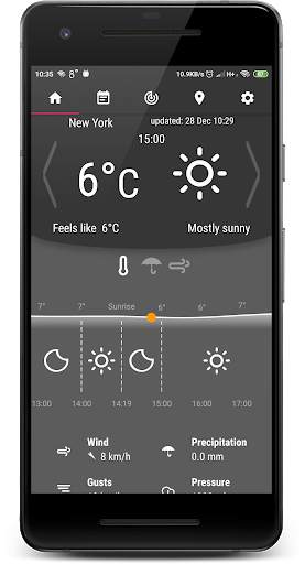 Weather Forecast App, Radar, Widget and Alerts screenshot 2