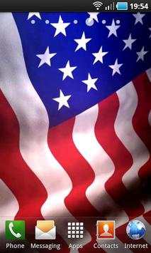 Animated American Flag LWP скриншот 3