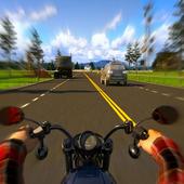 Highway Traffic Biker icon