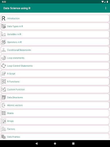 Data Science with R & Python Free Offline Tutorial screenshot 19