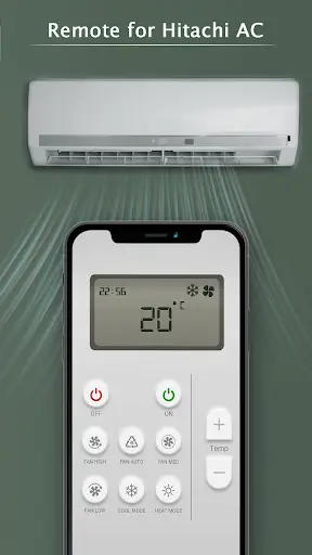 Remote for Hitachi AC screenshot 1